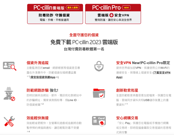 [心得] 趨勢科技PC-cillin pro版體驗｜安全VP
