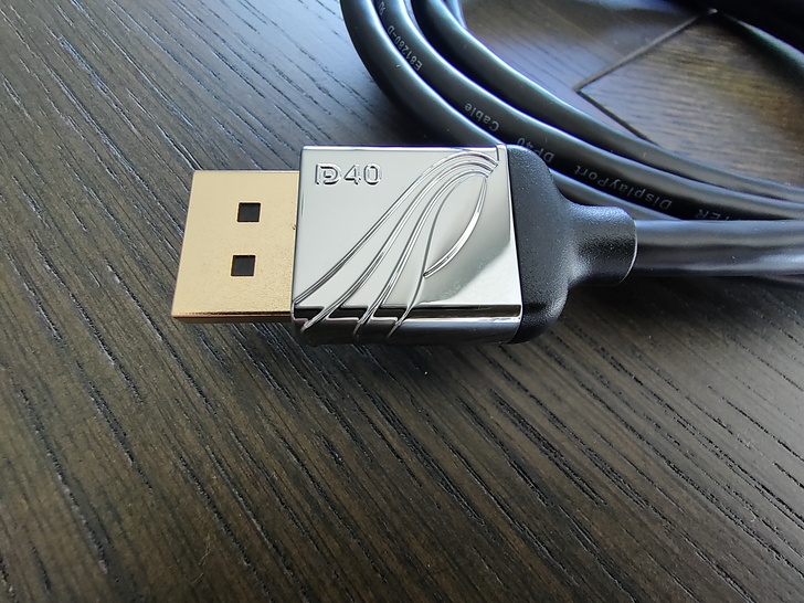 WAVESPLITTER威世波WST-CDP002 DisplayPort 2.1 DP40公to公2M傳輸線