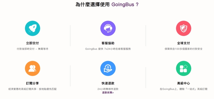 （內有九折優惠碼）共享訂閱平台GoingBus實用分享：更優